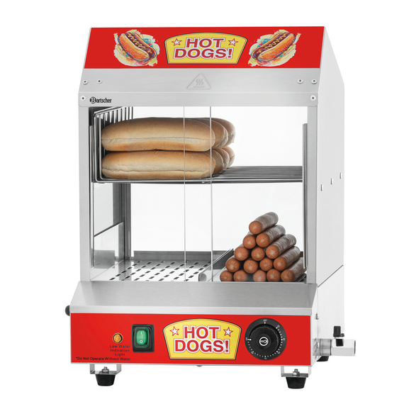 Bartscher Hot-Dog-Dämpfer WB1001 2 Bartscher Hot-Dog-Dämpfer WB1001