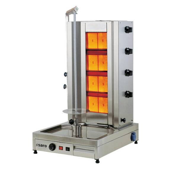 SARO Gas-Döner- / Gyrosgrill 4 Brenner Tilla 4 SARO Gas-Döner- / Gyrosgrill 4 Brenner Tilla 4