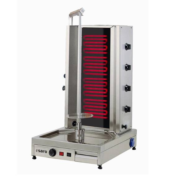 SARO Döner- / Gyrosgrill Elektro für 80kg Fleisch ED4 SARO Döner- / Gyrosgrill Elektro für 80kg Fleisch ED4