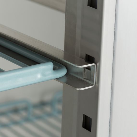 Maxima Gastro Gefrierschrank - 700 l - 3 Einstellbare Regale (2/1 GN) - auf Rädern - inkl. Regale 5 Maxima Gastro Gefrierschrank - 700 l - 3 Einstellbare Regale (2/1 GN) - auf Rädern - inkl. Regale