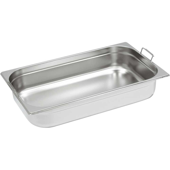 Stalgast Gastronormbehälter mit Fallgriffen, Serie Basic, GN 1/1, H. 150 mm Stalgast Gastronormbehälter mit Fallgriffen, Serie Basic, GN 1/1, H. 150 mm