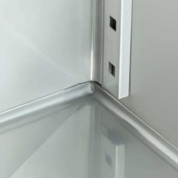 Maxima Gastro Gefrierschrank - 1400 l - 6 Einstellbare Regale (2/1 GN) - auf Rädern - inkl. Regale 5 Maxima Gastro Gefrierschrank - 1400 l - 6 Einstellbare Regale (2/1 GN) - auf Rädern - inkl. Regale