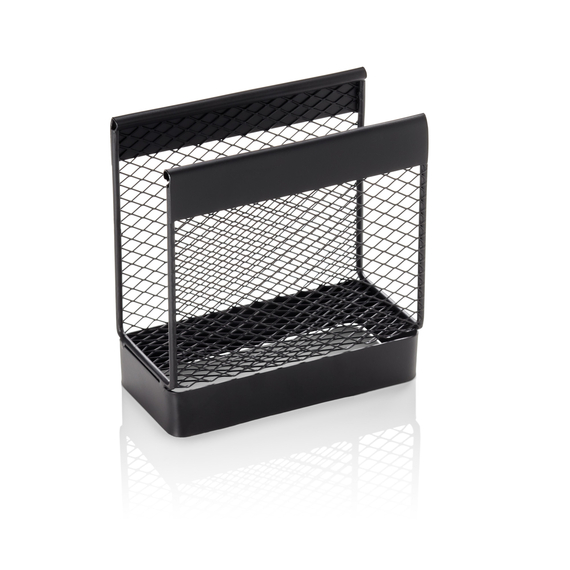 Was Germany Serviettenhalter, 13,5 x 6,5 x 14 cm, schwarz, Metall Was Germany Serviettenhalter, 13,5 x 6,5 x 14 cm, schwarz, Metall