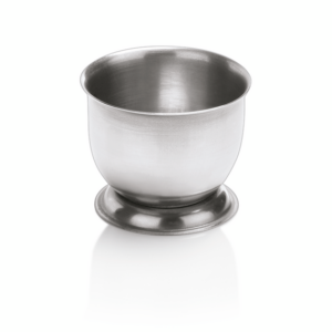 Essentials Eierbecher Set, ohne Loch, 4 cm, Set á 6 Stück, Chromnickelstahl