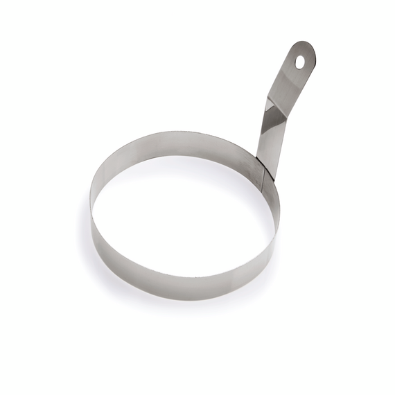 Was Germany Bratring Set, Ø 10 cm, Höhe 2,5 cm, Set á 4 Stück, Chromnickelstahl Was Germany Bratring Set, Ø 10 cm, Höhe 2,5 cm, Set á 4 Stück, Chromnickelstahl