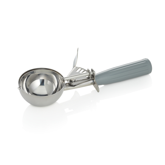 Was Germany Portionierer, 23 cm, Ø 7 cm, grauer Griff, Chromnickelstahl 18/8, Polypropylen Was Germany Portionierer, 23 cm, Ø 7 cm, grauer Griff, Chromnickelstahl 18/8, Polypropylen