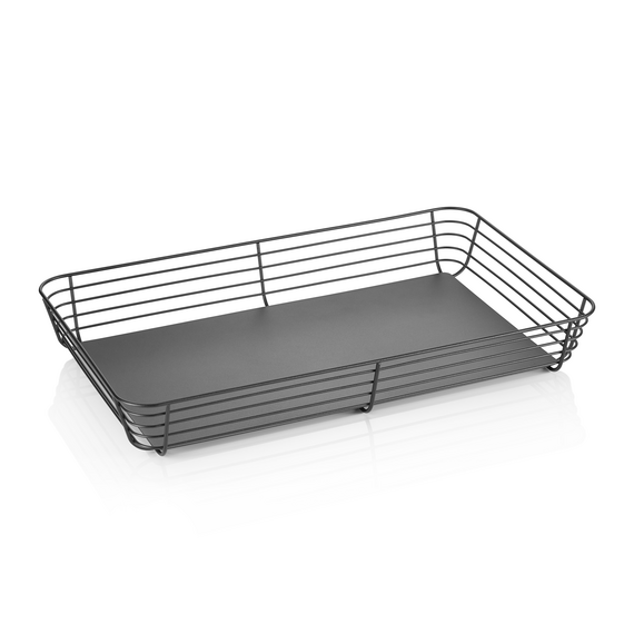 Was Germany GN Buffetkorb 1/1 STEELNEST, Höhe 8 cm, pulverbeschichtet, Metall Was Germany GN Buffetkorb 1/1 STEELNEST, Höhe 8 cm, pulverbeschichtet, Metall