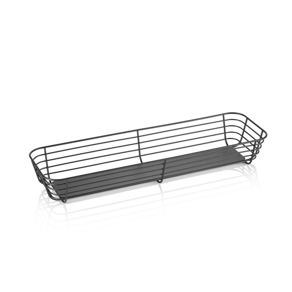 Was Germany GN Buffetkorb 2/4 STEELNEST, Höhe 8 cm, pulverbeschichtet, Metall Was Germany GN Buffetkorb 2/4 STEELNEST, Höhe 8 cm, pulverbeschichtet, Metall