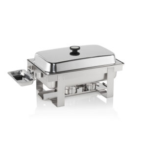 Was Germany Chafing Dish GN 1/1, 62 x 35 x 22,5 cm, stapelbar, Chromnickelstahl