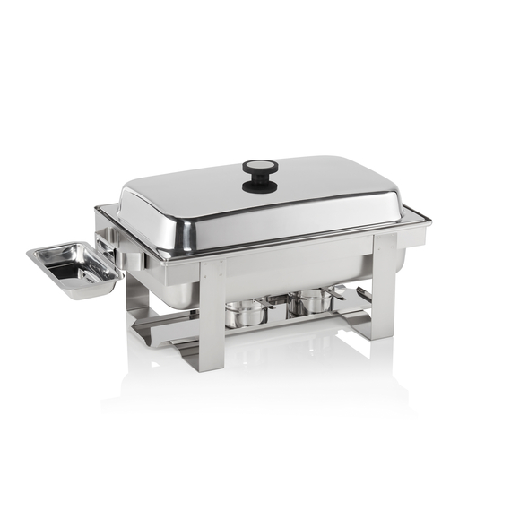 Was Germany Chafing Dish GN 1/1, 62 x 35 x 22,5 cm, stapelbar, Chromnickelstahl Was Germany Chafing Dish GN 1/1, 62 x 35 x 22,5 cm, stapelbar, Chromnickelstahl