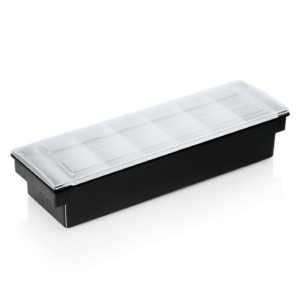 Essentials Zutatenbehälter, mit 6 Einsätzen à 0,45 ltr., 50 x 16 x 9 cm, ABS Kunststoff, Polycarbonat