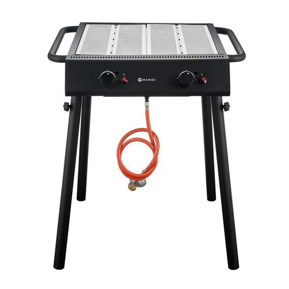 Hendi Gasgrill Xantos Black, Schwarz, 9,5kW, 770x710x(H)870mm Hendi Gasgrill Xantos Black, Schwarz, 9,5kW, 770x710x(H)870mm