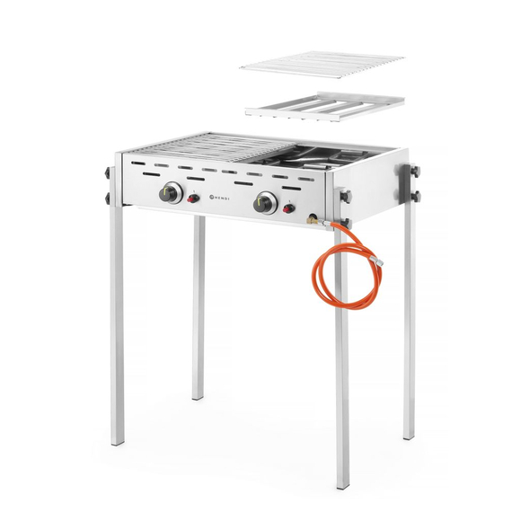 Hendi Gasgrill Roast-Master Pro, 11,6kW, 790x560x(H)900mm 4 Hendi Gasgrill Roast-Master Pro, 11,6kW, 790x560x(H)900mm