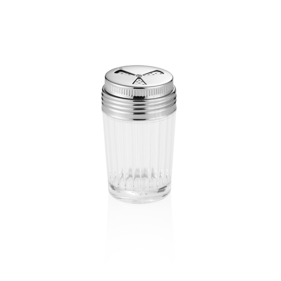 Was Germany Multi-Streuer, Ø 7 cm, Höhe 11,5 cm, Glas, Chromnickelstahl 18/8 Was Germany Multi-Streuer, Ø 7 cm, Höhe 11,5 cm, Glas, Chromnickelstahl 18/8