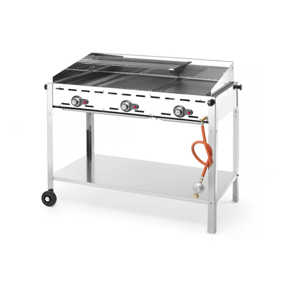 Hendi Grillsystem Green Fire mit 3 Brennern, Profi Line, 17,4kW, 1078x612x(H)825mm 2 Hendi Grillsystem Green Fire mit 3 Brennern, Profi Line, 17,4kW, 1078x612x(H)825mm