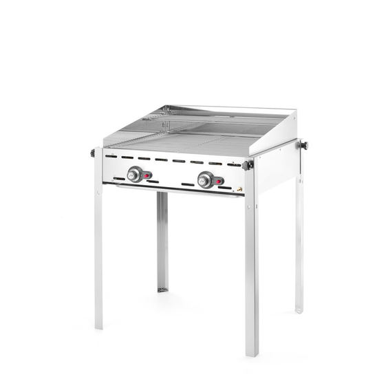 Hendi Grillsystem Green Fire mit 2 Brennern, Profi Line, 2 Edelstahl Grillroste GN 1/1, 11,6kW, 740x612x(H)825mm 1 Hendi Grillsystem Green Fire mit 2 Brennern, Profi Line, 2 Edelstahl Grillroste GN 1/1, 11,6kW, 740x612x(H)825mm