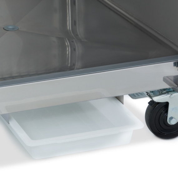 Maxima Fischkühlschrank - 600 l - 7 Behälter (60 x 40 cm) - auf Rädern - Rostfreier Stahl 8 Maxima Fischkühlschrank - 600 l - 7 Behälter (60 x 40 cm) - auf Rädern - Rostfreier Stahl
