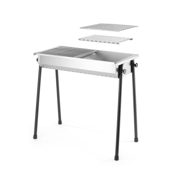 Hendi Holzkohlegrill Patio, 770x380x(H)760mm 2 Hendi Holzkohlegrill Patio, 770x380x(H)760mm