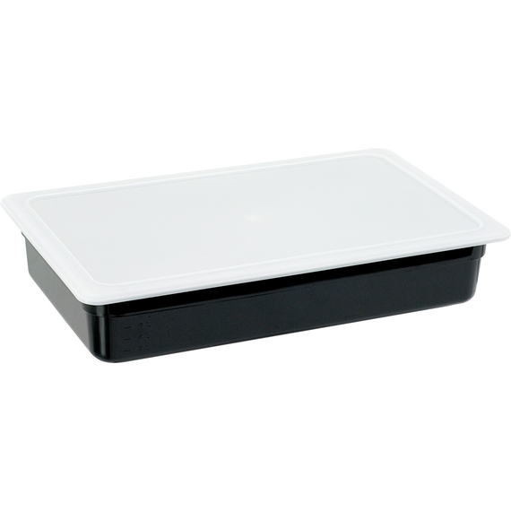Gastronormbehälter Serie Buffet von Stalgast, schwarz, GN 1/1, H 100 mm 1 Gastronormbehälter Serie Buffet von Stalgast, schwarz, GN 1/1, H 100 mm