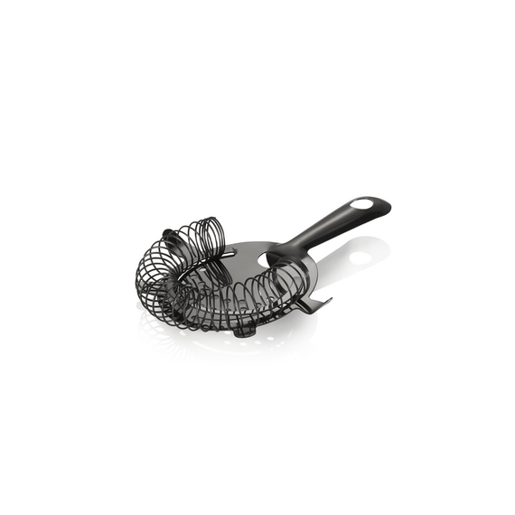 Was Germany Barsieb, Ø 8 cm, 15 cm, schwarz, Chromnickelstahl, PVD Beschichtung Was Germany Barsieb, Ø 8 cm, 15 cm, schwarz, Chromnickelstahl, PVD Beschichtung