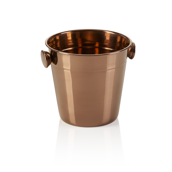 Was Germany Mini Eiseimer, Ø 11 cm, Höhe 11 cm, 0,50 ltr., PVD bronze, Chromnickelstahl Was Germany Mini Eiseimer, Ø 11 cm, Höhe 11 cm, 0,50 ltr., PVD bronze, Chromnickelstahl