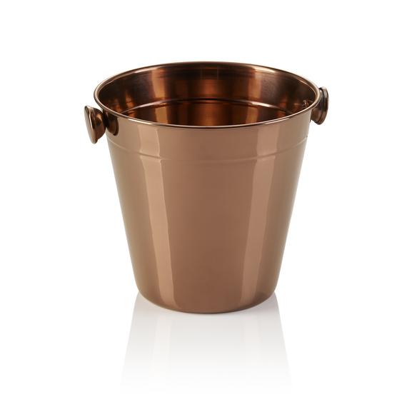 Was Germany Mini Eiseimer, Ø 14 cm, Höhe 13 cm, 1 ltr., PVD bronze, Chromnickelstahl Was Germany Mini Eiseimer, Ø 14 cm, Höhe 13 cm, 1 ltr., PVD bronze, Chromnickelstahl