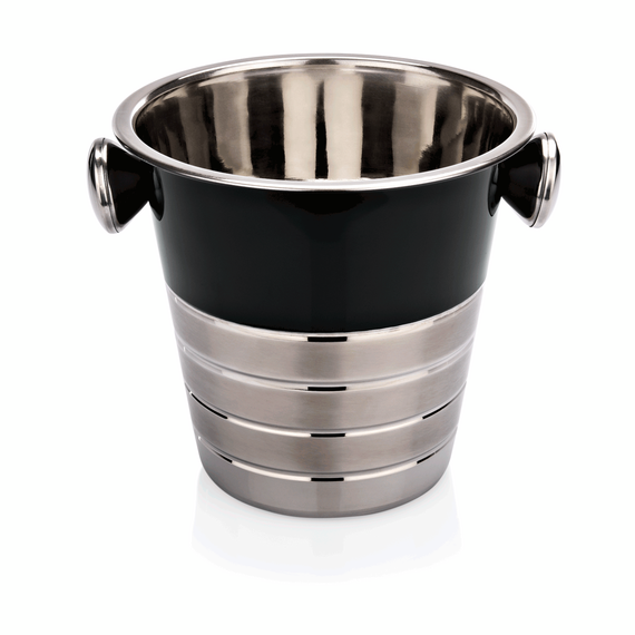Essentials Wein-/Sektkühler, Ø 22 cm, Höhe 21 cm, schwarz, Chromnickelstahl, PVD Beschichtung Essentials Wein-/Sektkühler, Ø 22 cm, Höhe 21 cm, schwarz, Chromnickelstahl, PVD Beschichtung