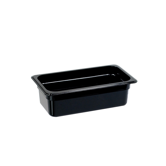 Gastronormbehälter Serie Buffet von Stalgast, schwarz, GN 1/3, H 150 mm Gastronormbehälter Serie Buffet von Stalgast, schwarz, GN 1/3, H 150 mm