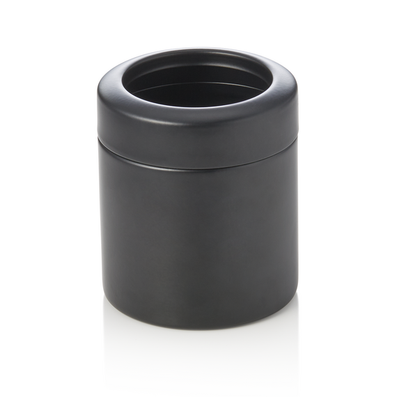 Was Germany Tischrestebehälter, 700 ml, Ø 10 cm, schwarz pulverbeschichtet, Chromnickelstahl 18/10 Was Germany Tischrestebehälter, 700 ml, Ø 10 cm, schwarz pulverbeschichtet, Chromnickelstahl 18/10