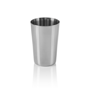 Was Germany Cup Set, 0,3 ltr., Ø 7,5 cm, Höhe 11 cm, silber, Set á 4 Stück, Chromnickelstahl