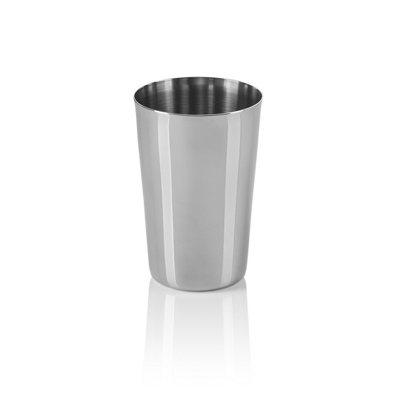 Was Germany Cup Set, 0,3 ltr., Ø 7,5 cm, Höhe 11 cm, silber, Set á 4 Stück, Chromnickelstahl Was Germany Cup Set, 0,3 ltr., Ø 7,5 cm, Höhe 11 cm, silber, Set á 4 Stück, Chromnickelstahl