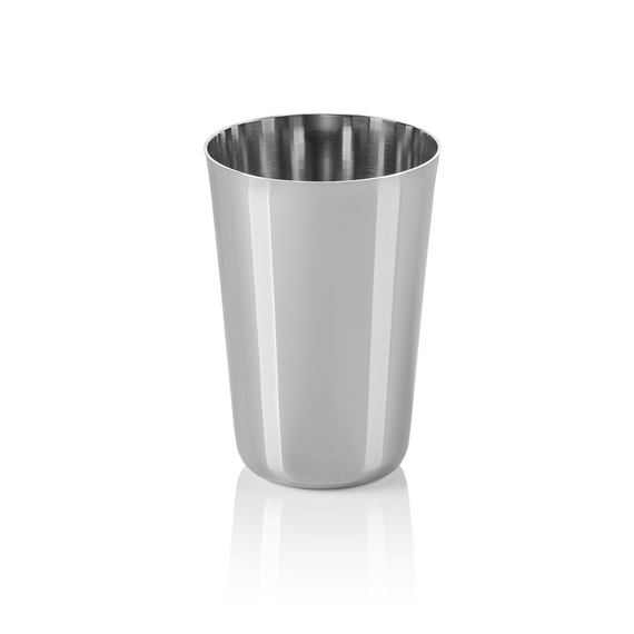 Was Germany Cup Set, 0,4 ltr., Ø 8 cm, Höhe 11,5 cm, silber, Set á 4 Stück, Chromnickelstahl Was Germany Cup Set, 0,4 ltr., Ø 8 cm, Höhe 11,5 cm, silber, Set á 4 Stück, Chromnickelstahl