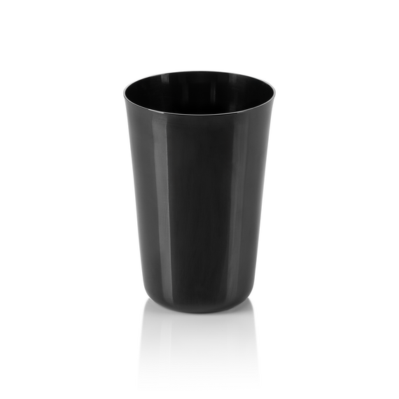 Was Germany Cup Set, 0,4 ltr., Ø 8 cm, Höhe 11,5 cm, schwarz, Set á 4 Stück, Chromnickelstahl, PVD Beschichtung Was Germany Cup Set, 0,4 ltr., Ø 8 cm, Höhe 11,5 cm, schwarz, Set á 4 Stück, Chromnickelstahl, PVD Beschichtung