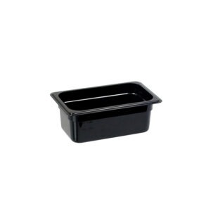 Gastronormbehälter Serie Buffet von Stalgast, schwarz, GN 1/4, H 100 mm