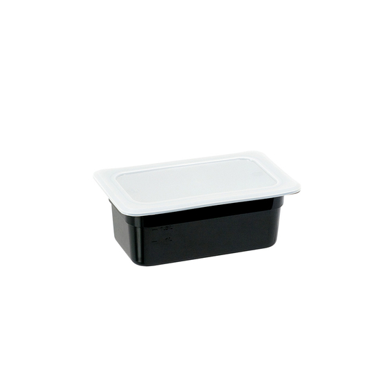 Stalgast Gastronormbehälter, Serie STANDARD, Polycarbonat, schwarz, GN 1/4 (100 mm) 1 Stalgast Gastronormbehälter, Serie STANDARD, Polycarbonat, schwarz, GN 1/4 (100 mm)