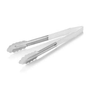 Was Germany HACCP Universalzange HACCP TONGS, 30 cm, weiß, Chromstahl 18/0