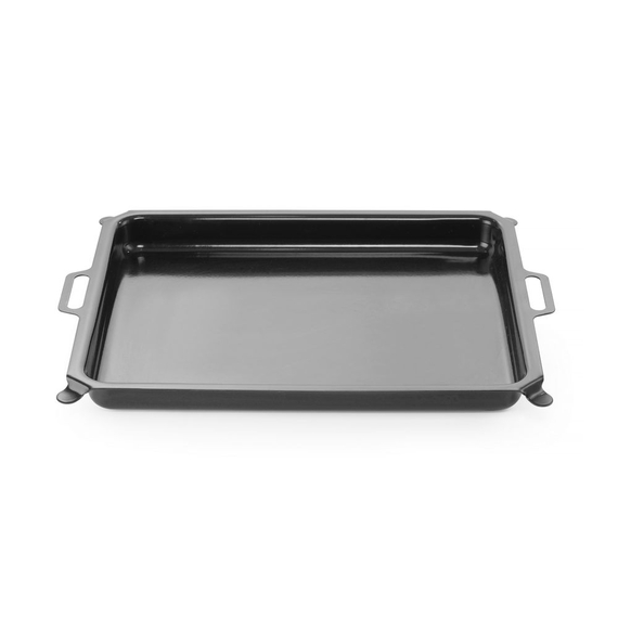 Hendi Grillpfanne, emailliert, 590x480x(H)55mm Hendi Grillpfanne, emailliert, 590x480x(H)55mm