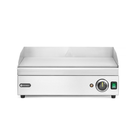 Hendi Grillplatte glatt, Kitchen Line, 220-240V/2400W, 527x404x(H)233mm Hendi Grillplatte glatt, Kitchen Line, 220-240V/2400W, 527x404x(H)233mm