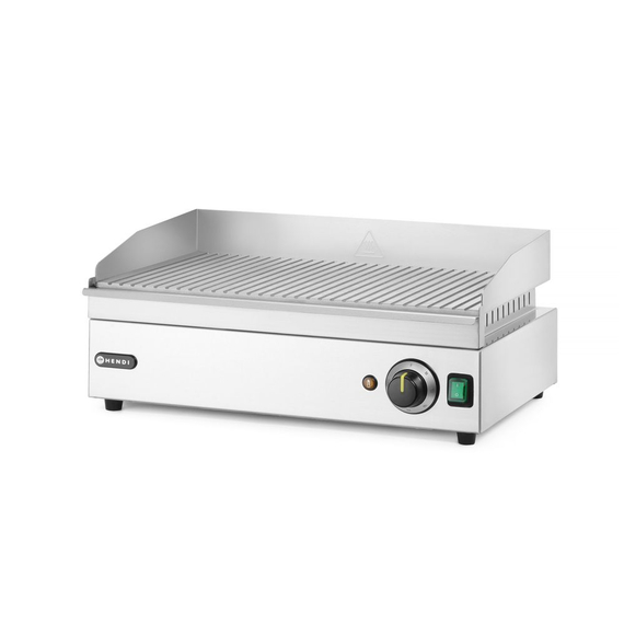 Hendi Grillplatte gerillt, Kitchen Line, 220-240V/2400W, 527x404x(H)233mm 1 Hendi Grillplatte gerillt, Kitchen Line, 220-240V/2400W, 527x404x(H)233mm