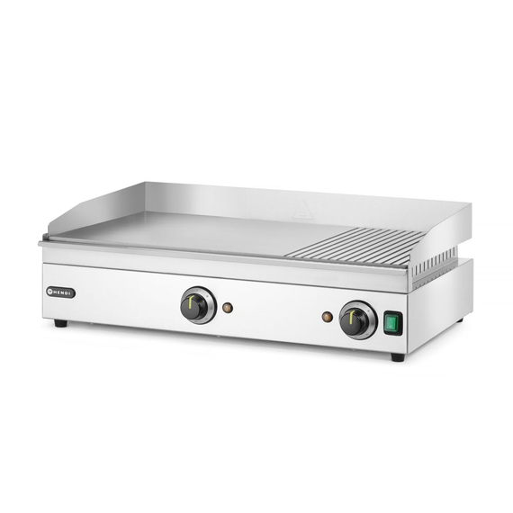 Hendi Grillplatte 1/3 gerillt, Kitchen Line, 220-240V/3500W, 697x474x(H)241mm 1 Hendi Grillplatte 1/3 gerillt, Kitchen Line, 220-240V/3500W, 697x474x(H)241mm