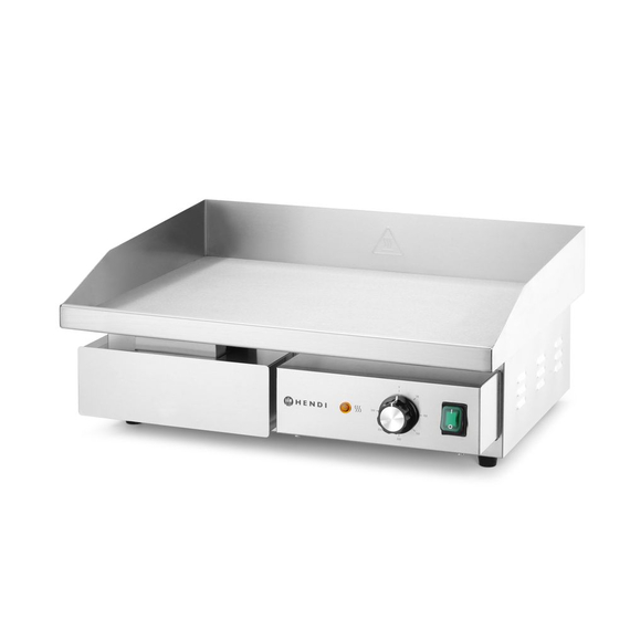 Hendi Grillplatte, flach, Budget Line, 220-240V/3000W, 550x430x(H)240mm 1 Hendi Grillplatte, flach, Budget Line, 220-240V/3000W, 550x430x(H)240mm