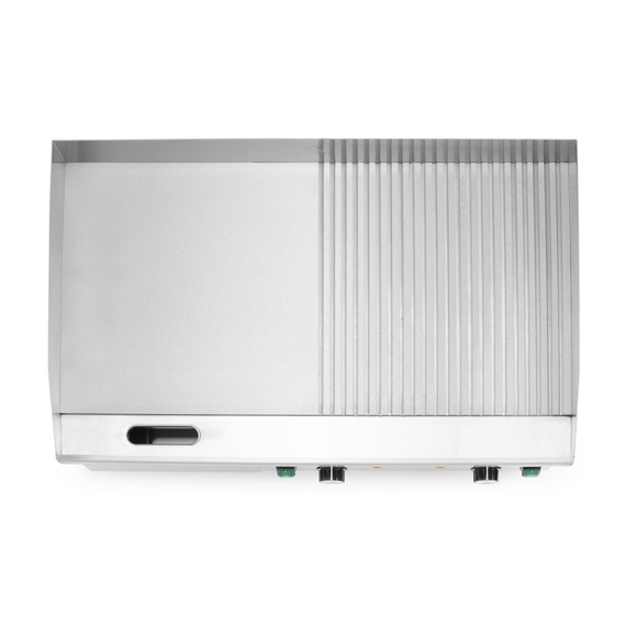 Hendi Grill, halb glatt, halb gerippt, Budget Line, 400V/4400W, 720x460x(H)241mm 2 Hendi Grill, halb glatt, halb gerippt, Budget Line, 400V/4400W, 720x460x(H)241mm