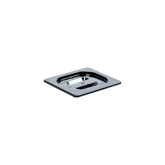 Stalgast GN-Deckel Standard, Polycarbonat, schwarz, für GN 1/6 Behälter Stalgast GN-Deckel Standard, Polycarbonat, schwarz, für GN 1/6 Behälter