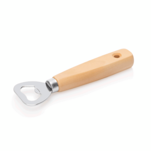 Essentials Flaschenöffner Set, 14,5 cm, Set á 12 Stück, verchromt, Holz