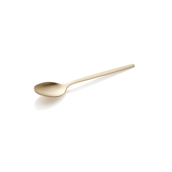 Alex Kaffeelöffel Set CHAMPAGNE, mit champagner, matter PVD Beschichtung, 13,5 cm, Set á 12 Stück, Chromnickelstahl 18/10 Alex Kaffeelöffel Set CHAMPAGNE, mit champagner, matter PVD Beschichtung, 13,5 cm, Set á 12 Stück, Chromnickelstahl 18/10