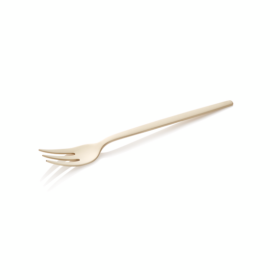 Alex Dessertgabel Set CHAMPAGNE, mit champagner, matter PVD Beschichtung, 16 cm, Set á 12 Stück, Chromnickelstahl 18/10 Alex Dessertgabel Set CHAMPAGNE, mit champagner, matter PVD Beschichtung, 16 cm, Set á 12 Stück, Chromnickelstahl 18/10