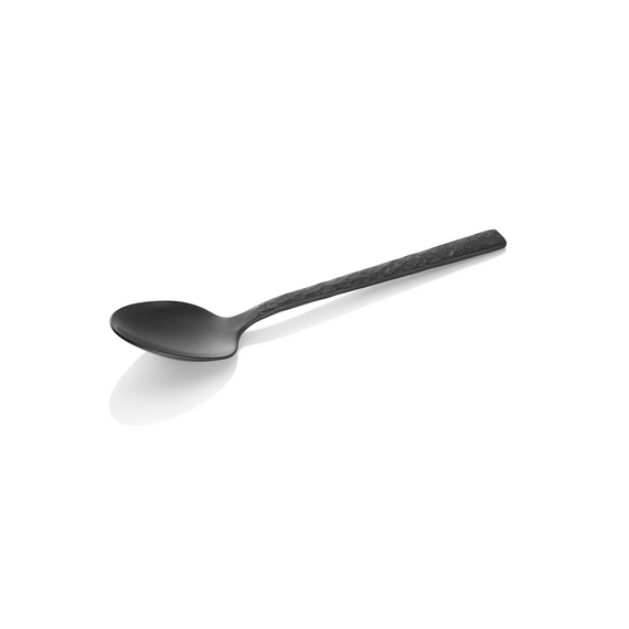 Was Germany Kaffeelöffel Set SLATE, 14 cm, mit schwarzer PVD Beschichtung, Oberfläche in Schiefer-Optik, Set á 12 Stück, Chromnickelstahl 18/10 Was Germany Kaffeelöffel Set SLATE, 14 cm, mit schwarzer PVD Beschichtung, Oberfläche in Schiefer-Optik, Set á 12 Stück, Chromnickelstahl 18/10