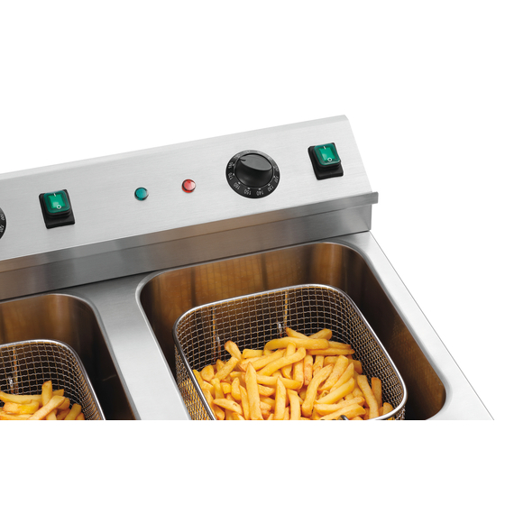 Bartscher Induktions-Fritteuse 2x8L Plus 4 Bartscher Induktions-Fritteuse 2x8L Plus