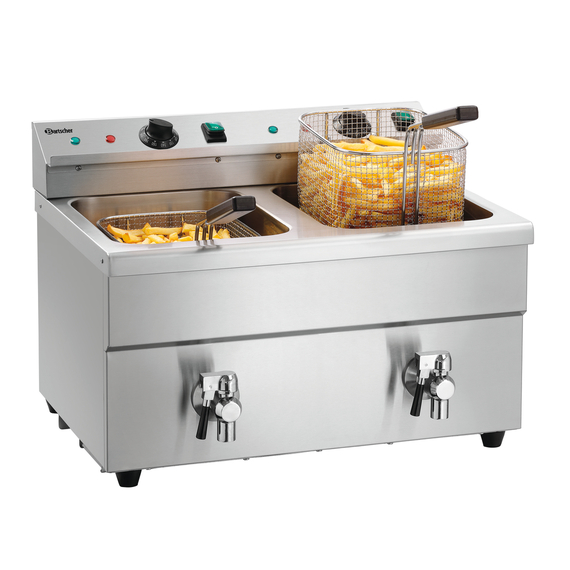 Bartscher Induktions-Fritteuse 2x8L Plus Bartscher Induktions-Fritteuse 2x8L Plus