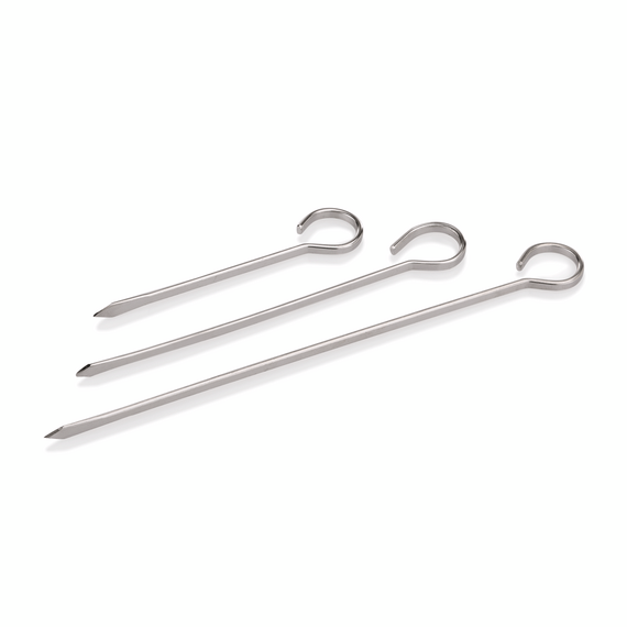 Was Germany Fleischspieß Set, 21 cm, 12-teilig, Edelstahl Was Germany Fleischspieß Set, 21 cm, 12-teilig, Edelstahl